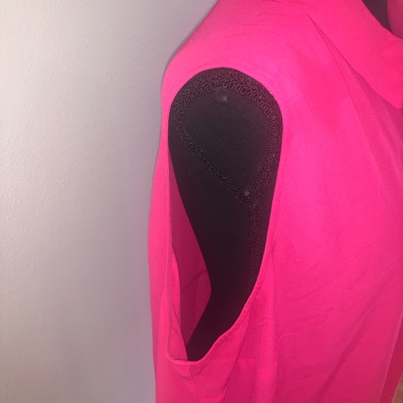Lane Bryant hot pink tank top blouse! - Picture 2 of 4